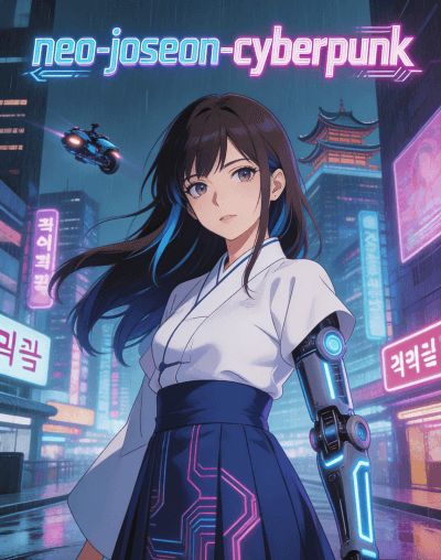 Neo-Joseon Cyberpunk